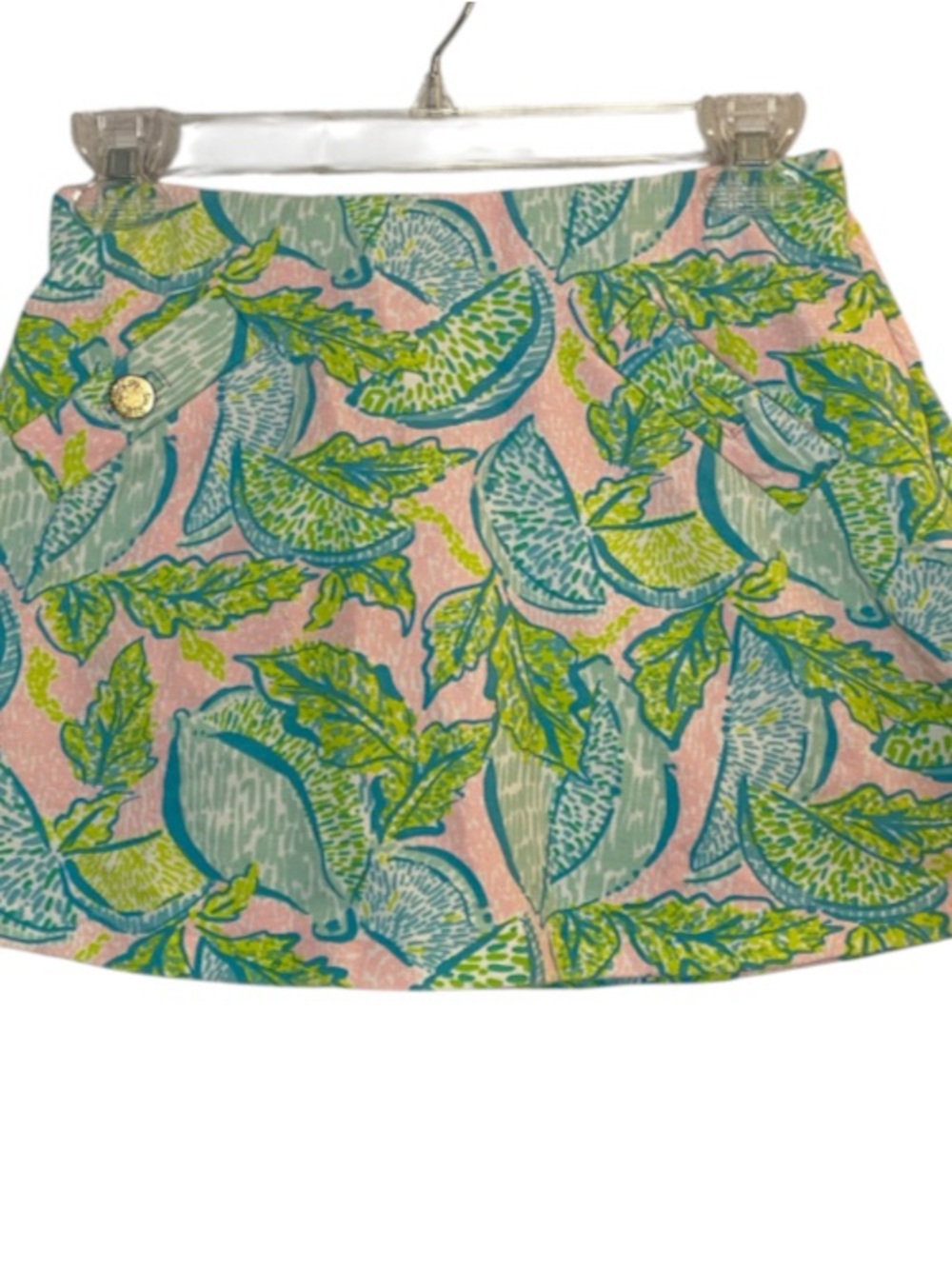 Lilly Pulitzer Madison Skort Vitamin Sea Pink Green Coquette Preppy XXS